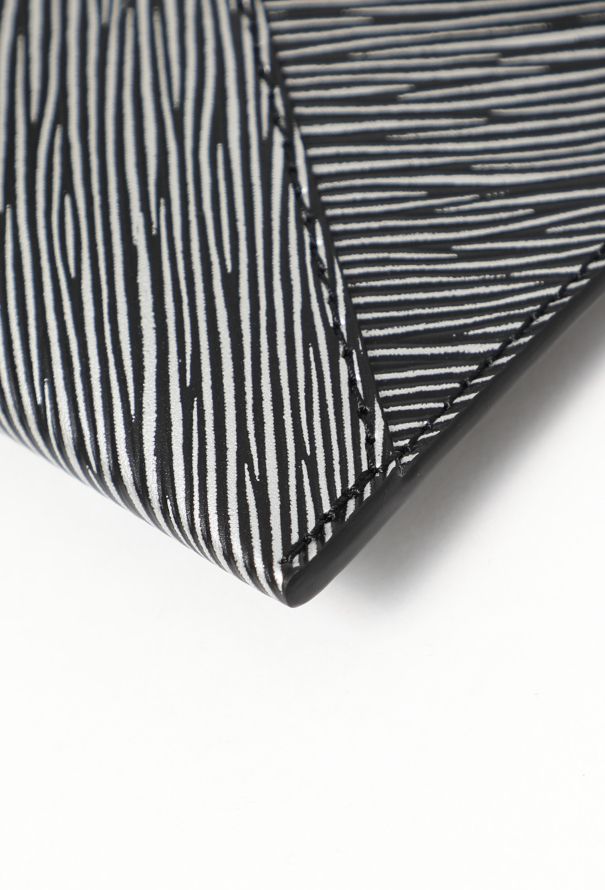 Louis Vuitton Black & Silver Epi Envelope Pouch - 10