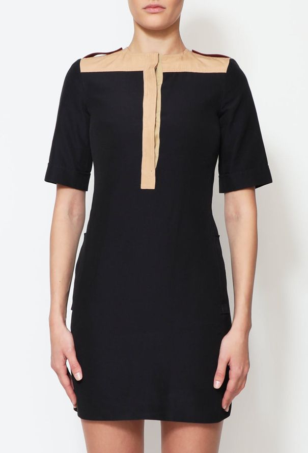 Céline 2010 Cotton Épaulette Dress - 2