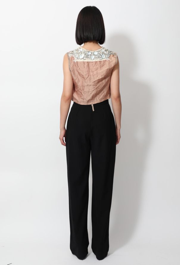 Dries Van Noten Stone Embroidered Bolero - 4