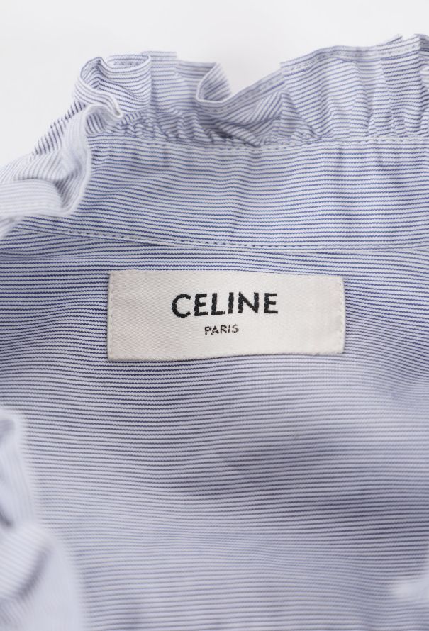 Céline 2020 Striped Cotton Blouse - 6