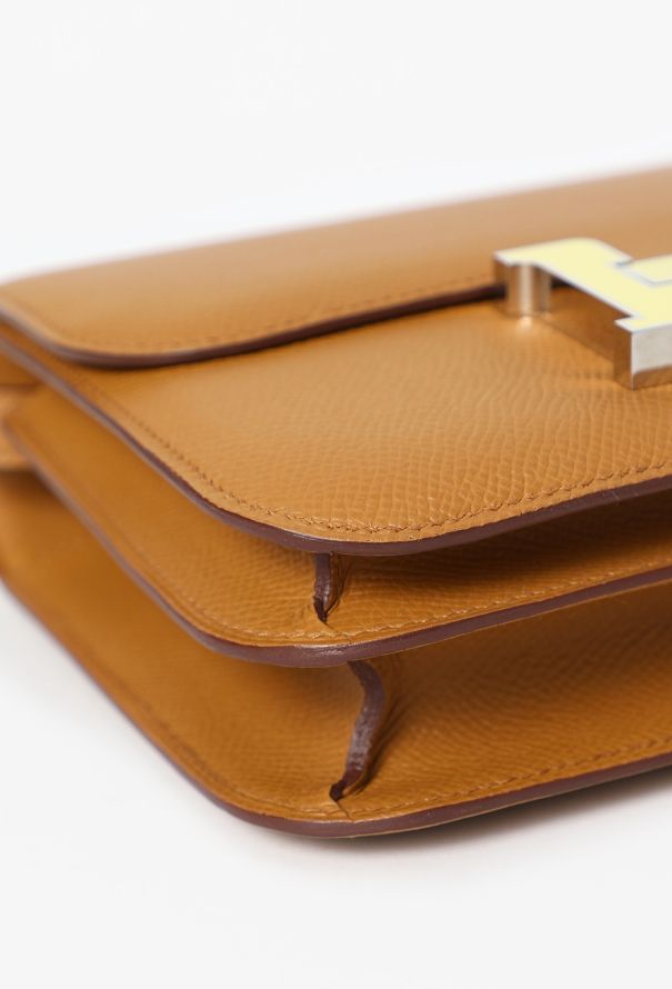 Hermès Sesame Epsom Constance 18 with Enamelled ‘H’ - 11