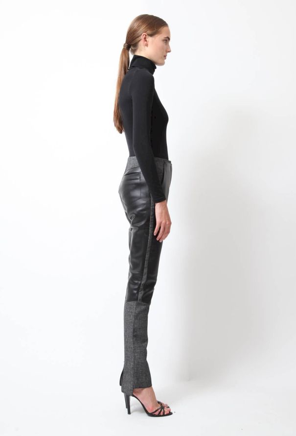 Balenciaga F/W 2011 Faux Leather Trousers - 4