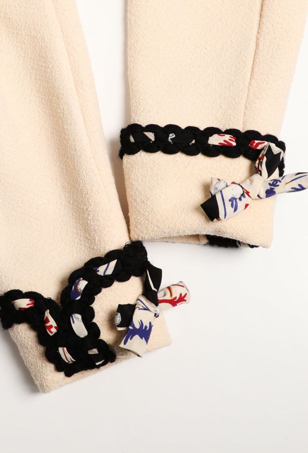 Chanel COLLECTOR S/S 1991 Bouclé Poker Card Ensemble - 12