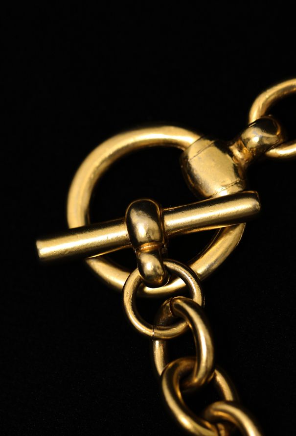 Chanel Vintage Amati Emblem Charm Bracelet - 4