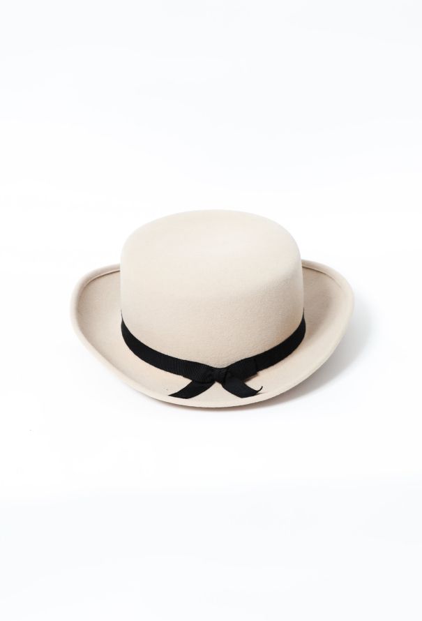 Chanel Iconic S/S 2020 Felt Ribbon Hat - 5