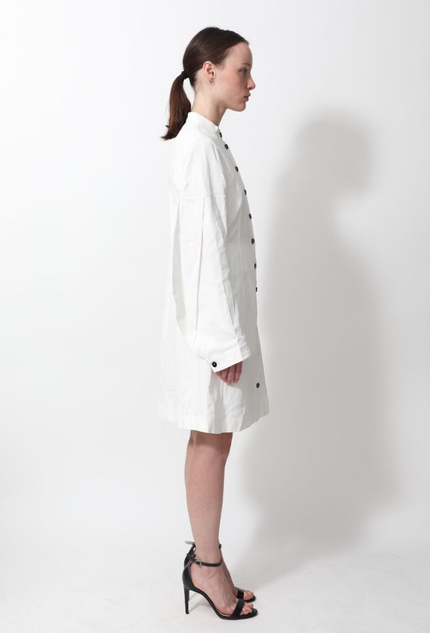 Jil Sander 2020 Linen Shirt Dress - 3