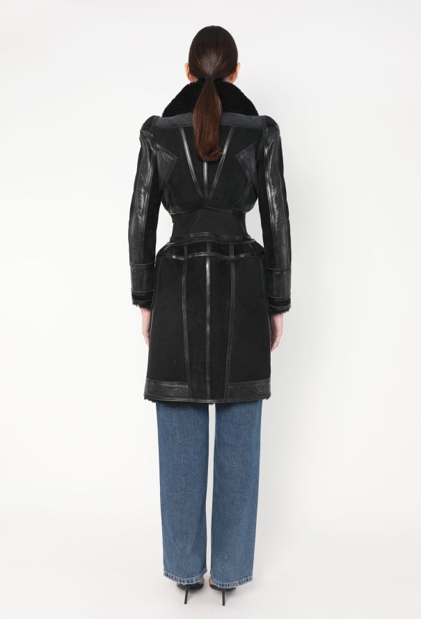 Balenciaga COLLECTOR F/W 2007 Suede Military Coat - 6