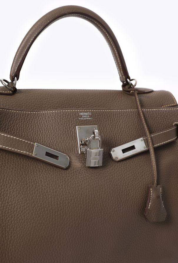 Hermès Étoupe Clémence Kelly Retourné 32 - 14
