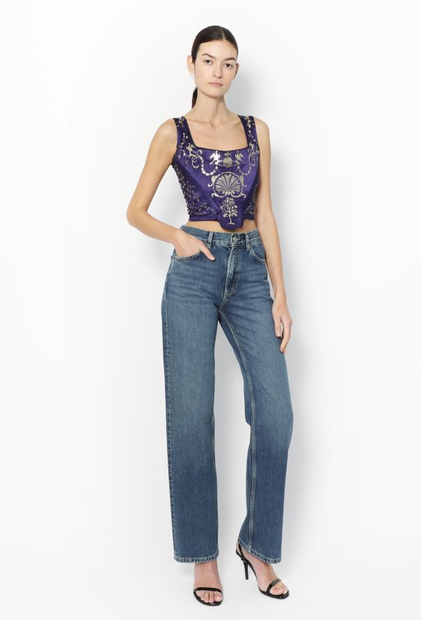 Vivienne Westwood RARE F/W 1990 'Portrait' Boulle Corset - 3