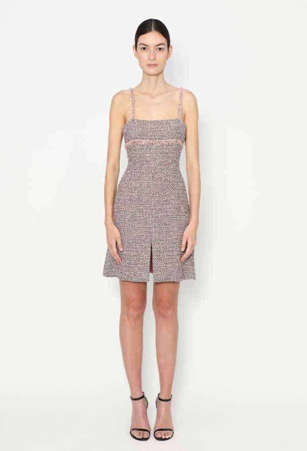Chanel 2013 Frayed Tweed Dress - 3