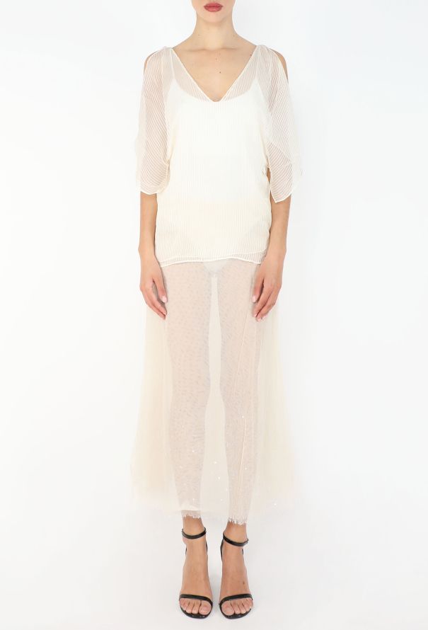 Chloé S/S 2001 Silk Tulle Ensemble - 5