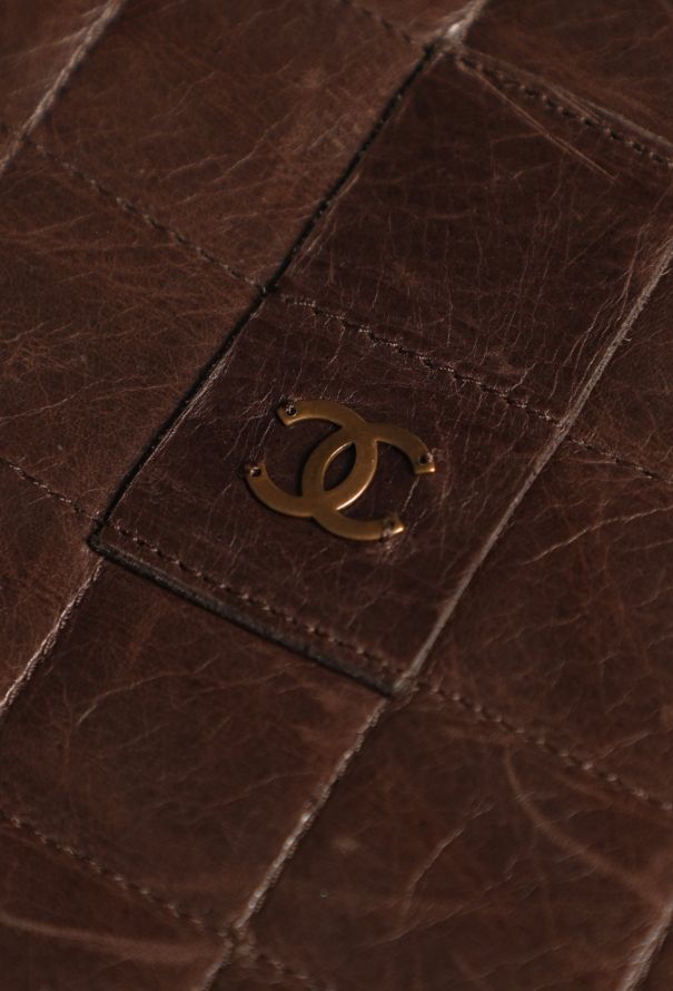 Chanel F/W 2002 Flared Leather Skirt - 6
