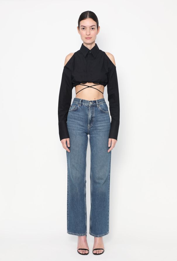 Nensi Dojaka F/W 2022 Cut-out Top - 3