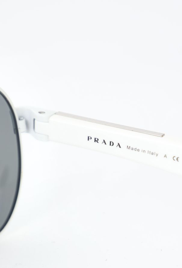 Prada 2023 Linea Rossa Aviator Sunglasses - 7