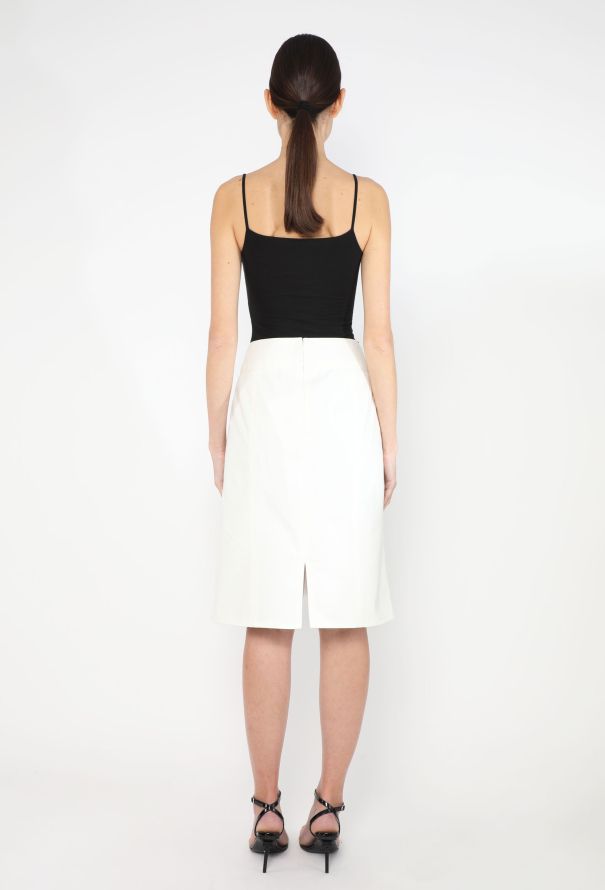 Chanel Resort 2014 Denim 'CC' Skirt - 5