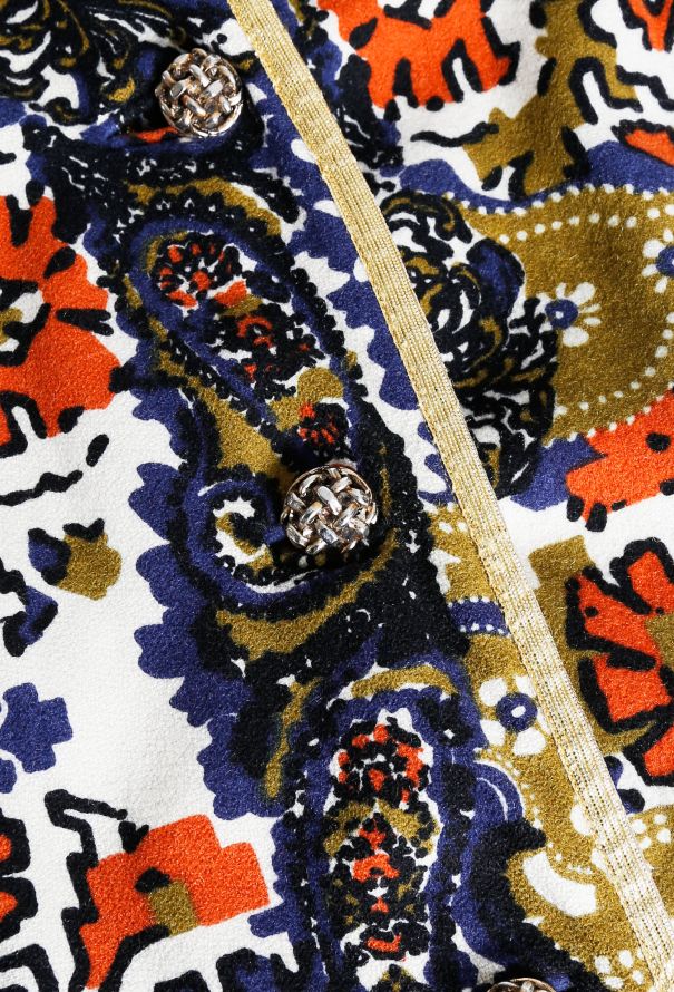 Malcolm Starr '60s Mosaic Lamé Coat - 7