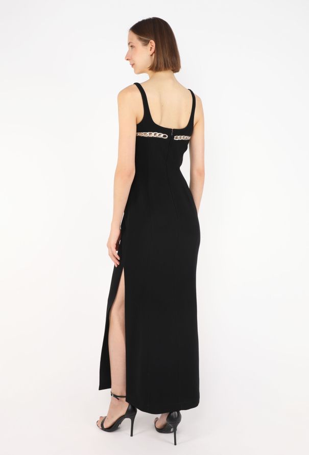 Thierry Mugler Chainlink Slit Dress, Resort 1999 - 5