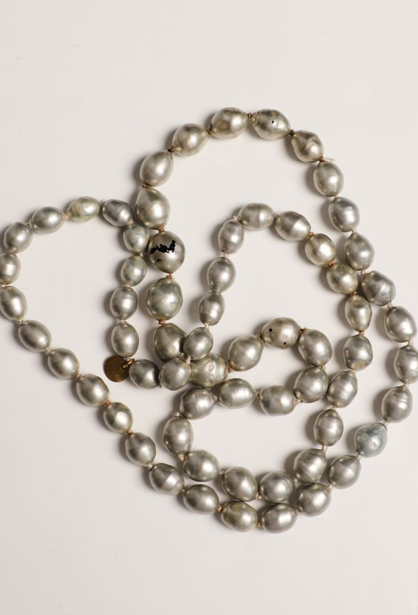 Chanel COLLECTOR '60s Grey Pearl Sautoir - 4