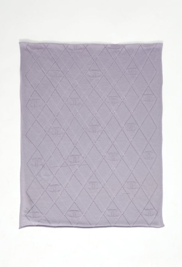 Chanel Cashmere 'CC' Knit Scarf - 1