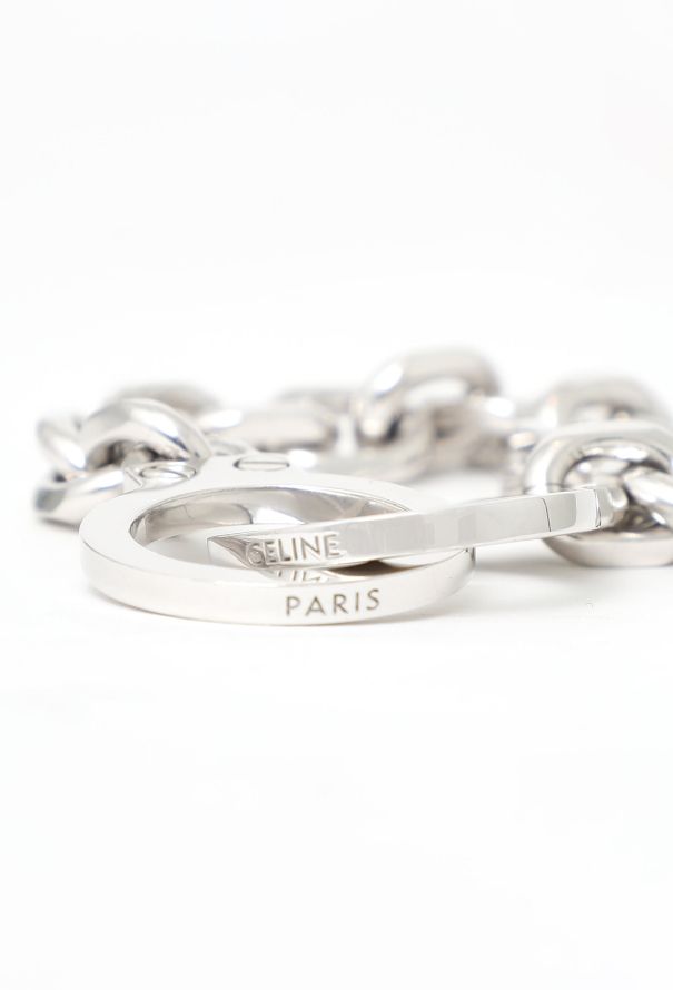 Céline F/W 2019 Sterling Handcuff Bracelet - 5
