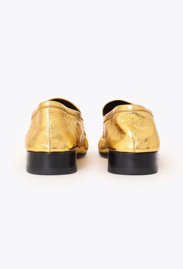The Row Resort 2023 Metallic Soft Loafers - 5
