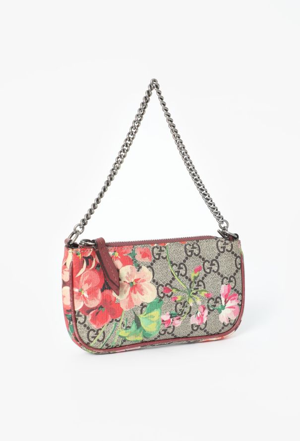 Gucci Mini Chain GG Blooms Pouch - 2