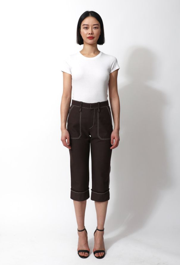 Chloé S/S 2018 Cropped Trousers - 3