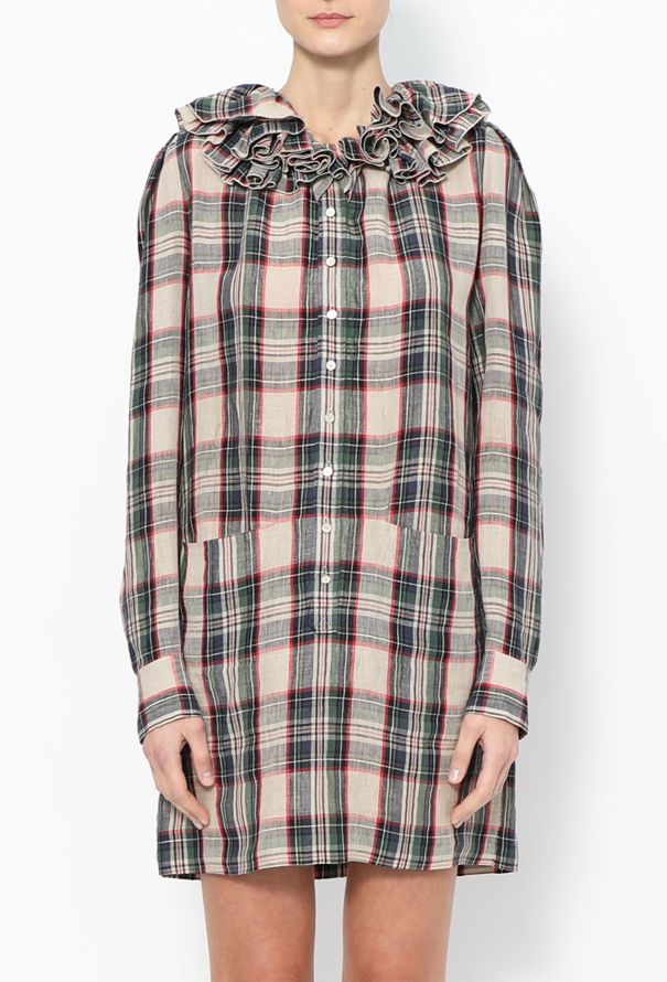 Balenciaga Resort 2010 Linen Smock Dress - 3