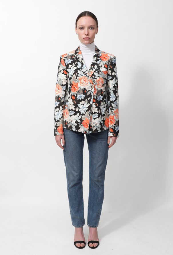 Céline Resort 2012 Flower Print Blazer - 1