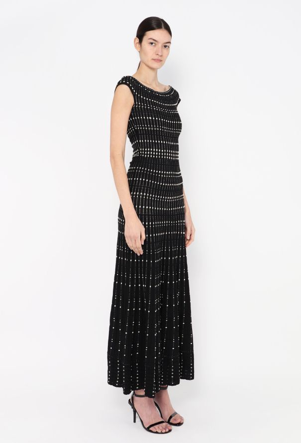 Alexander McQueen Resort 2016 Stitched Knit Dress - 4