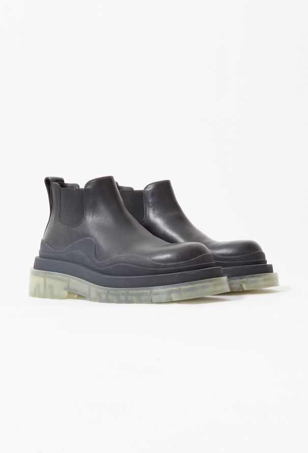 Bottega Veneta Pre-Fall 2020 BV Tire "Chelsea" Boots - 6