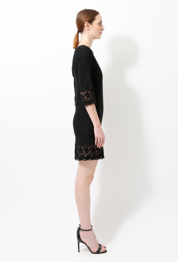 Saint Laurent Collector 1969 Haute Couture Lace Dress - 3