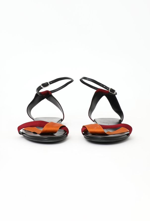 The Row Silk Ribbons Flat Sandals - 3
