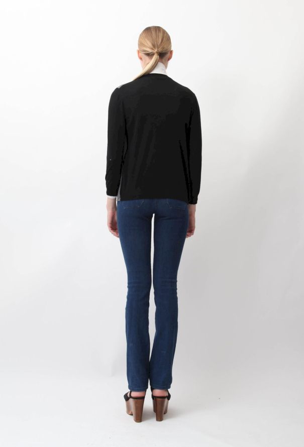 Balenciaga Bi-color Cashmere Cardigan - 3