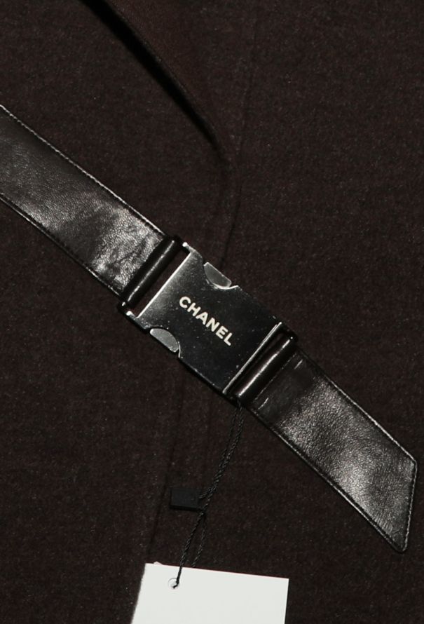 Chanel 2000 Buckled Wool Coat - 7