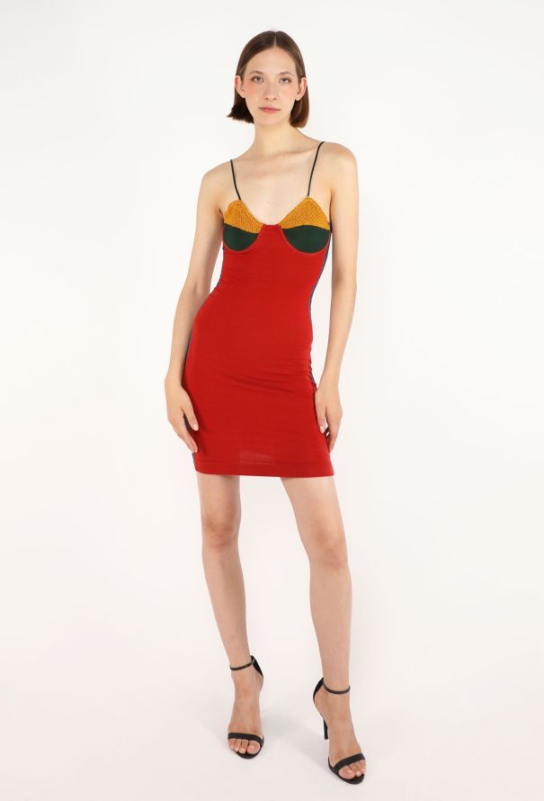Jean Paul Gaultier Junior Crochet Bodycon Dress, 1980s - 3