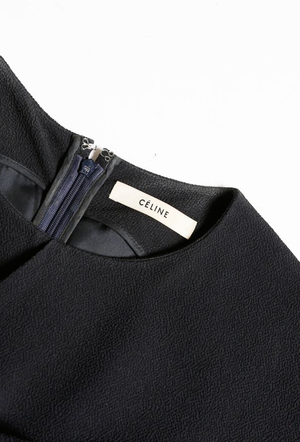 Céline Draped Crêpe Dress - 5
