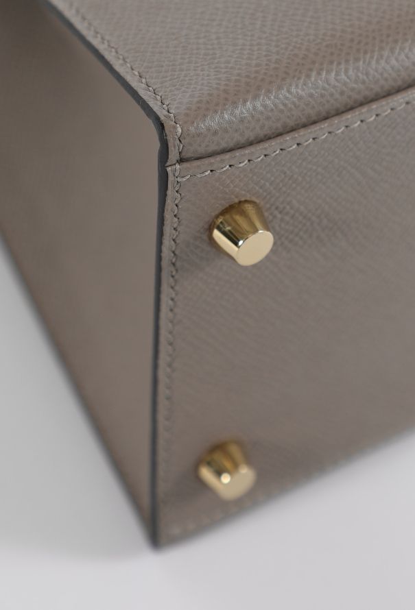 Hermès Gris Asphalte Epsom Kelly Sellier 28 - 12