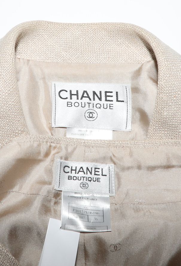 Chanel CAMPAIGN Resort 1998 Linen Ensemble - 8