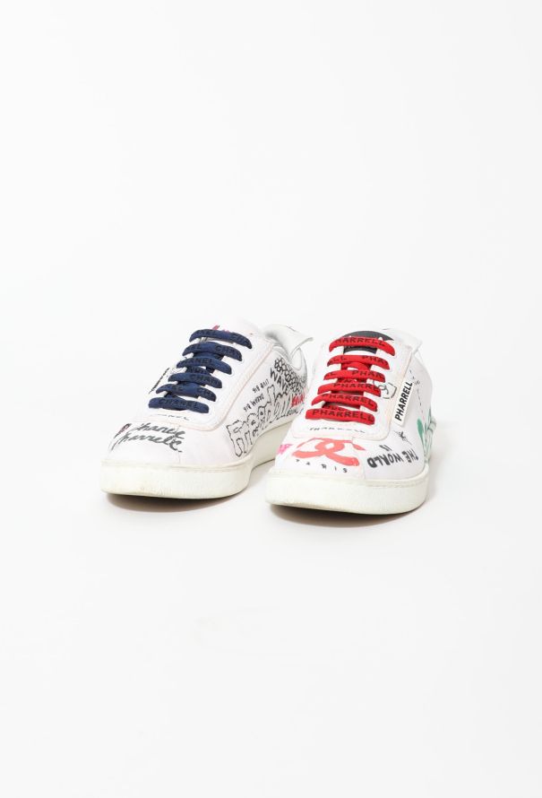 Chanel 2019 x Pharrell Graphic 'CC' Trainers - 3
