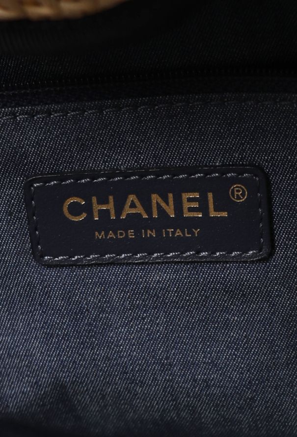 Chanel Raffia Medium Deauville Tote Bag - 11