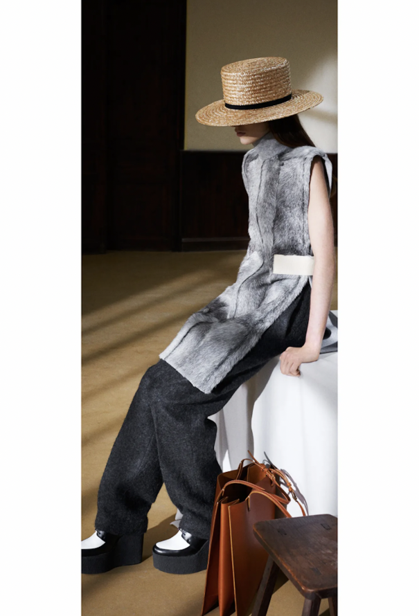 Céline Pre-Fall 2013 Fur & Cashmere Tunic - 2