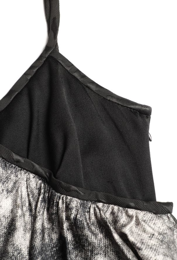 Rodarte F/W 2013 One-Shoulder Silk Dress - 8