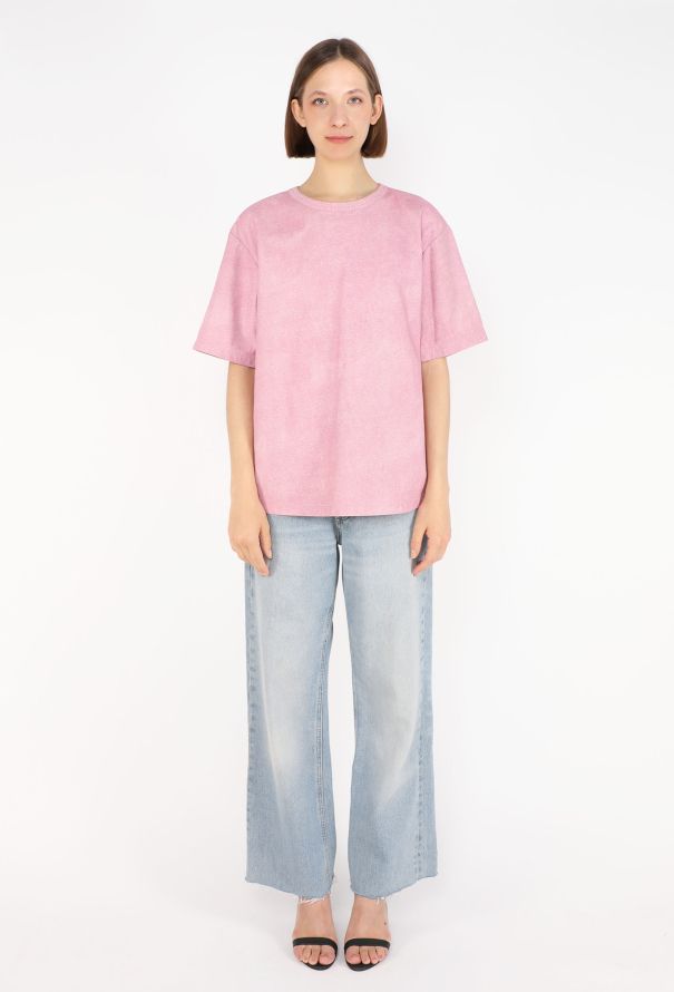 Bottega Veneta Printed Leather T-Shirt, Pre-Fall 2023 - 3