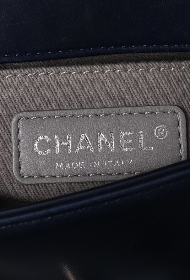 Chanel F/W 2012 Velvet Mini Boy Bag - 12