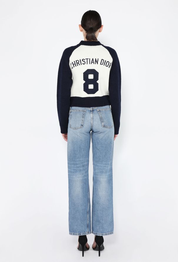 Dior Cropped Knit Bomber Jacket, 2022 - 6