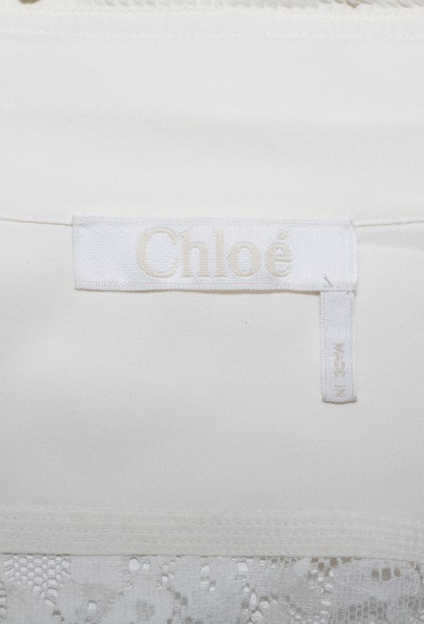 Chloé Pre-Fall 2018 Lace Blouse - 8