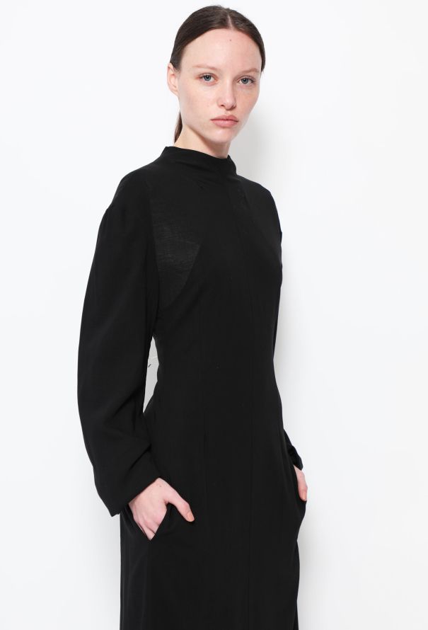 Céline F/W 2017 Flared Crêpe Dress - 4