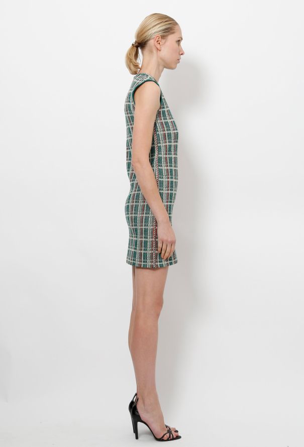 Céline S/S 2014 Plaid Dress - 5