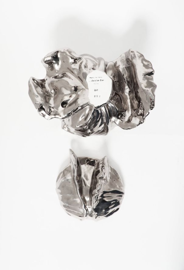 Dior Vintage Silver Porcelain Terrine - 6